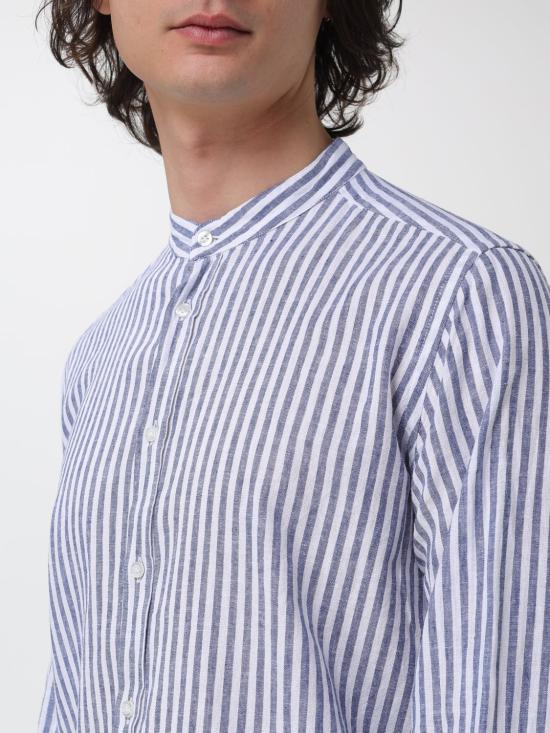 26SS 마뉴엘리츠 긴팔 셔츠 4032E604L263200 89 Blue - MANUEL RITZ