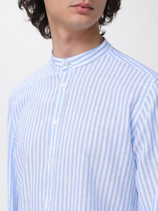 26SS 마뉴엘리츠 긴팔 셔츠 4032E604L263200 80 Sky Blue - MANUEL RITZ