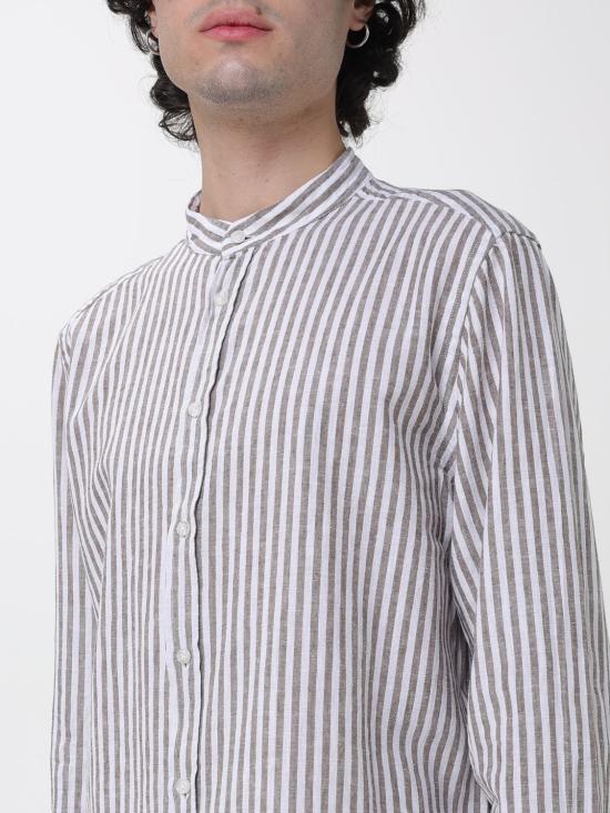 26SS 마뉴엘리츠 긴팔 셔츠 4032E604L263200 29 Brown - MANUEL RITZ