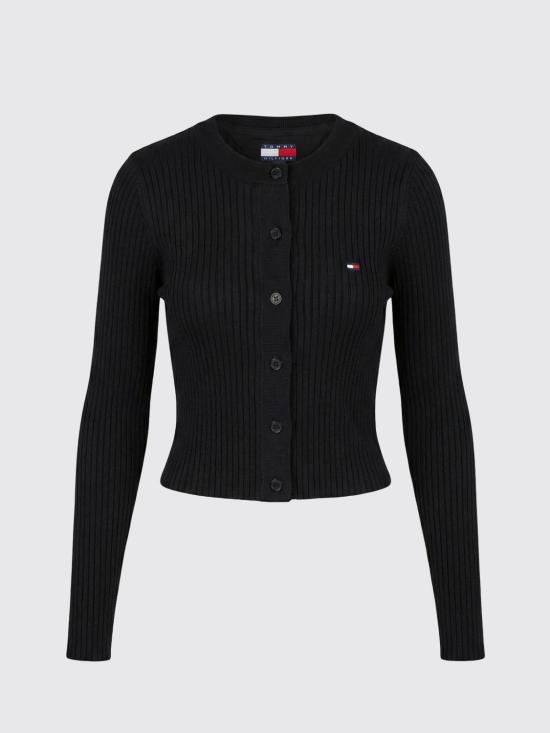 26SS 토미진 스웨터 DW0DW22023 BDS Black - TOMMY JEANS