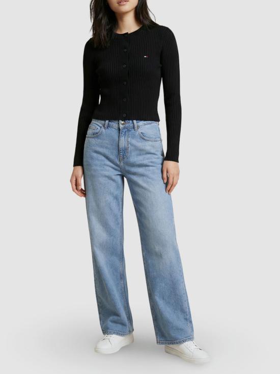 26SS 토미진 스웨터 DW0DW22023 BDS Black - TOMMY JEANS