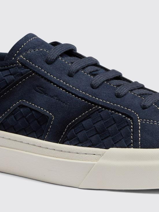 26SS 산토니 스니커즈 MBGT22046PNNTCKH U60 Blue - SANTONI