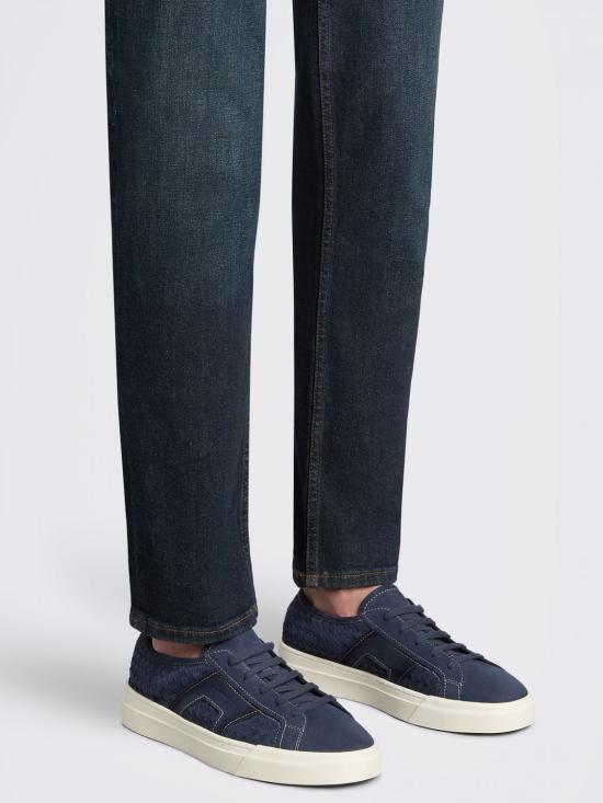 26SS 산토니 스니커즈 MBGT22046PNNTCKH U60 Blue - SANTONI