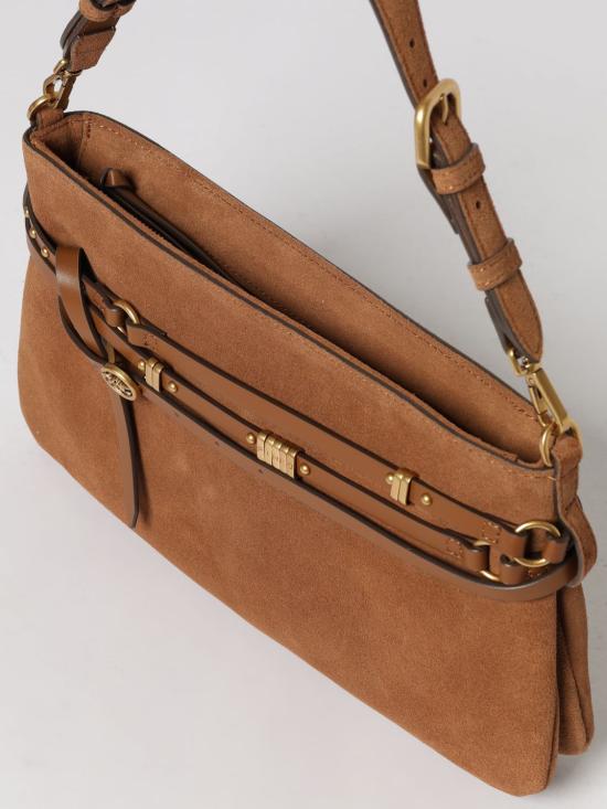 26SS 핑코 숄더백 106176A0F6 L17Q Brown - PINKO