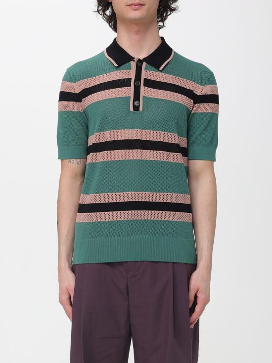 26SS 드리스 반 노튼 폴로 티셔츠 2610212183701 609 Green