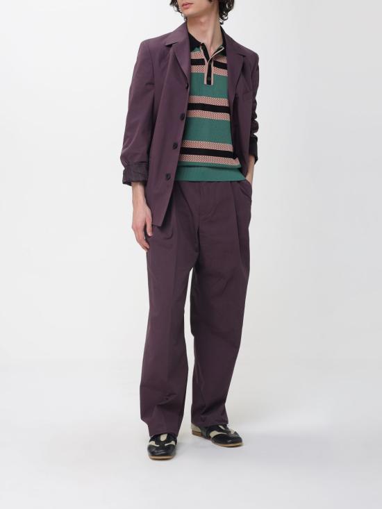 26SS 드리스 반 노튼 폴로 티셔츠 2610212183701 609 Green - DRIES VAN NOTEN