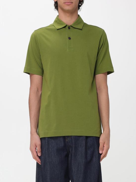 26SS 드리스 반 노튼 폴로 티셔츠 2610211023600 607 Green