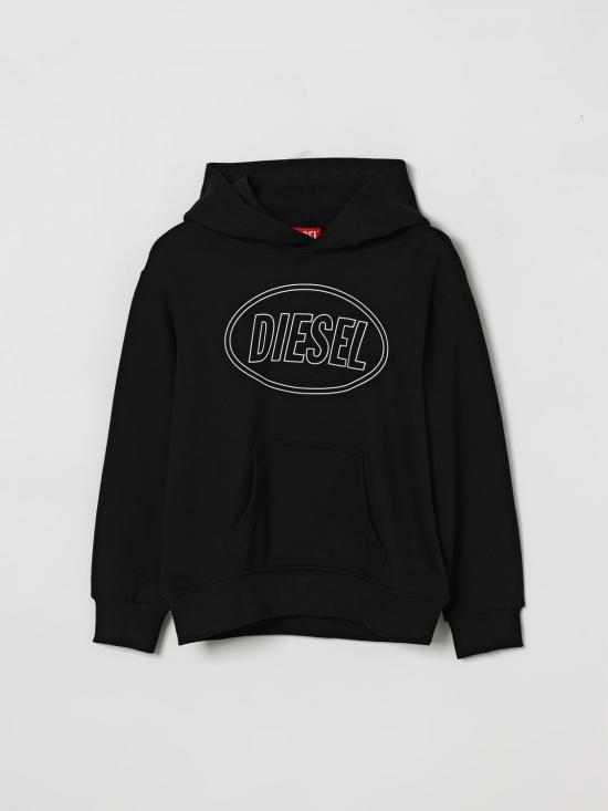 26SS [키즈] 디젤 풀오버 J026120GEAD K900 Black