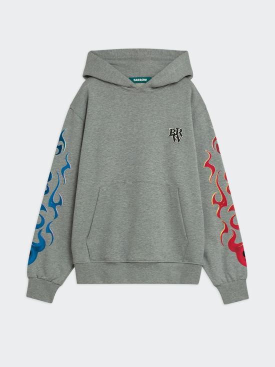 26SS 바로우 긴팔 티셔츠 S6BWUAHS101 107 Grey - BARROW