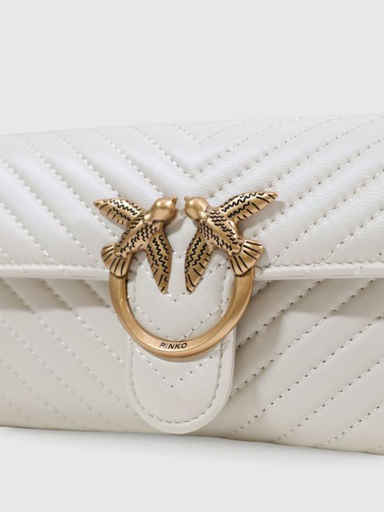 26SS 핑코 토트백 100062A0GK Z14Q White - PINKO