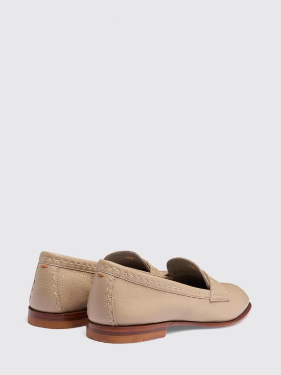 26SS 산토니 로퍼 WUSF71437HAFSWKA E68 Natural - SANTONI