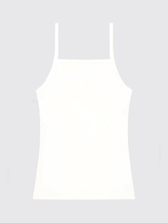 26SS 쿠레쥬 민소매 티셔츠 126JDE149JS0203 B215 White - COURREGES