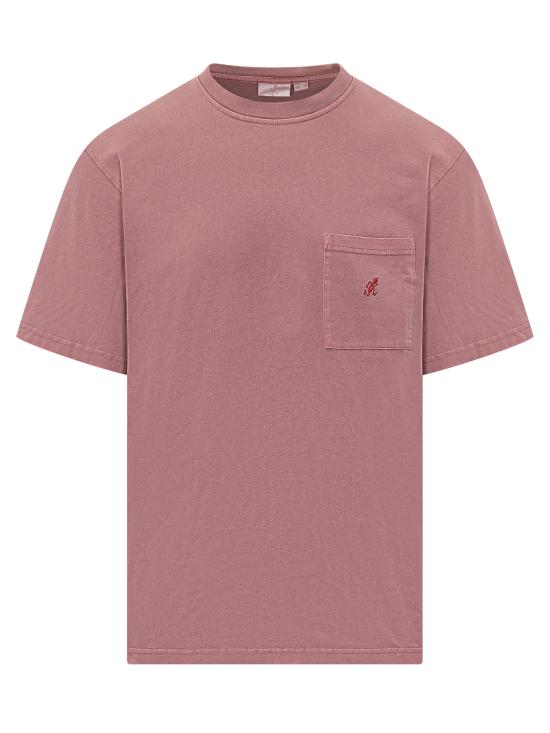 26SS 그라미치 반팔 티셔츠 G304OGJPG RED RED PIGMENT