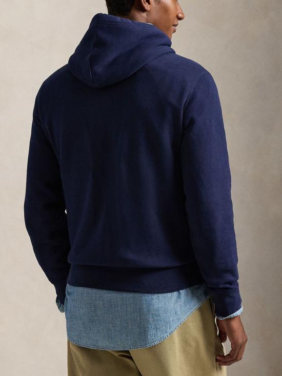 26SS 랄프 로렌 후드 티셔츠 710P04872 001 Blue - RALPH LAUREN