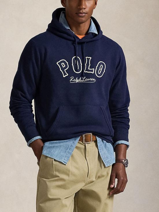 26SS 랄프 로렌 후드 티셔츠 710P04872 001 Blue - RALPH LAUREN