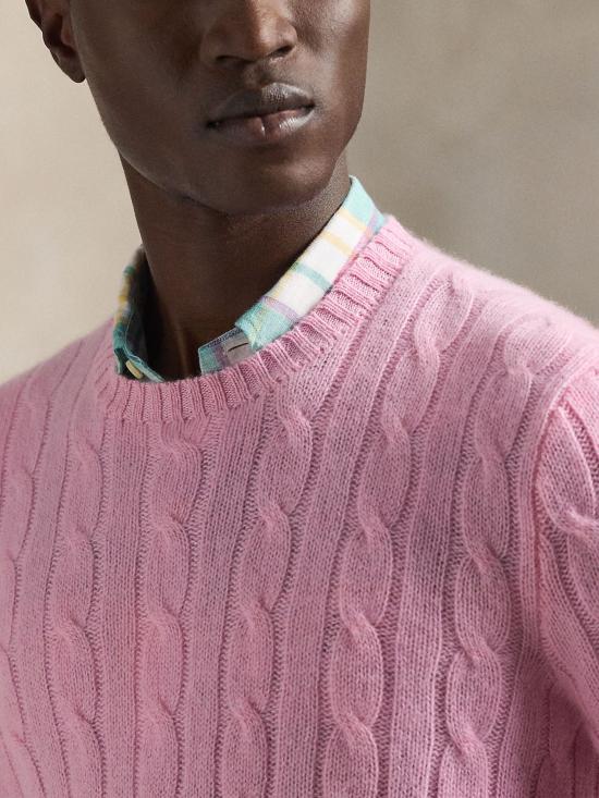 26SS 랄프 로렌 스웨터 710876728 001 Pink - RALPH LAUREN