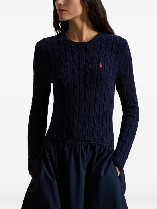 26SS 랄프 로렌 미디 원피스 211A96349 004 Blue - RALPH LAUREN