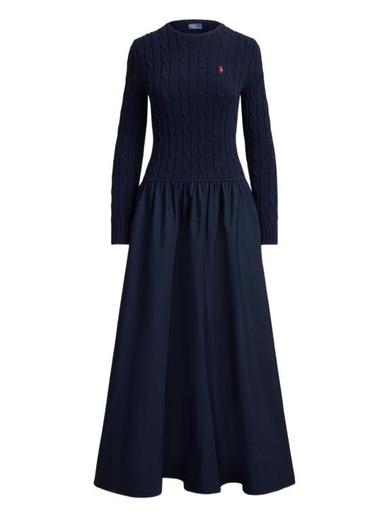 26SS 랄프 로렌 미디 원피스 211A96349 004 Blue - RALPH LAUREN