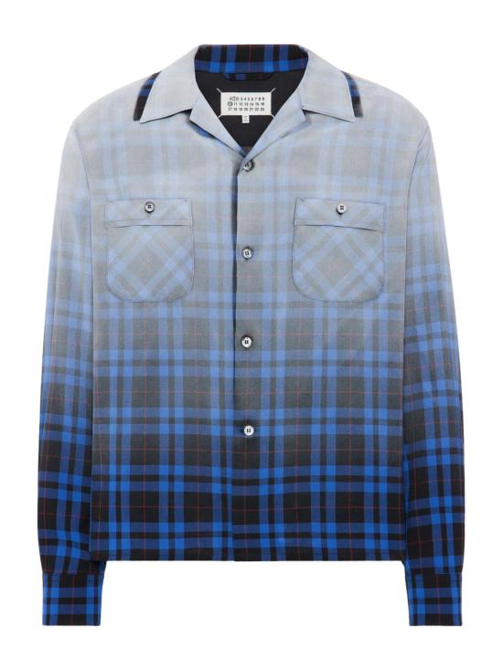 26SS 마르지엘라 그러디언트 체크 셔츠 S50DT0069 M35706001F