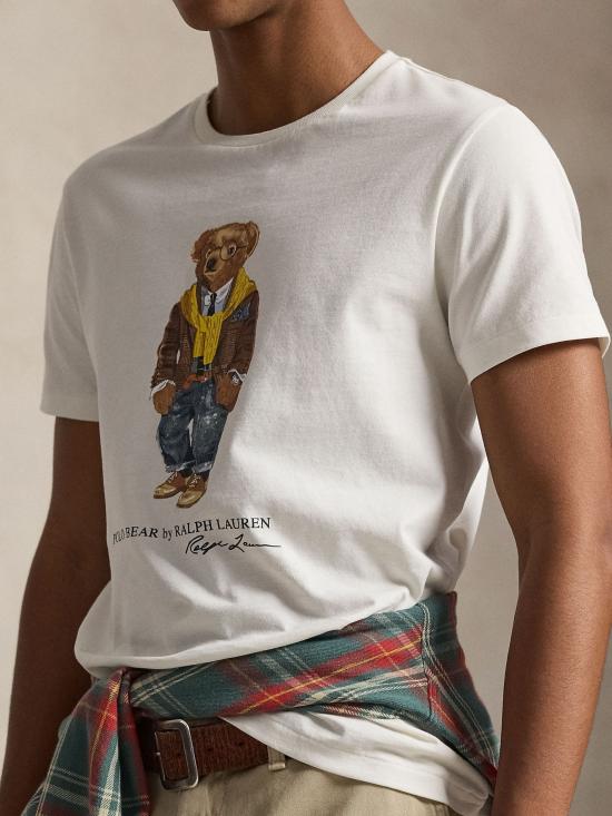 26SS 랄프 로렌 반팔 티셔츠 710P07346 001 White - RALPH LAUREN