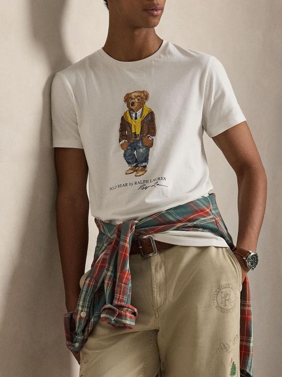 26SS 랄프 로렌 반팔 티셔츠 710P07346 001 White - RALPH LAUREN