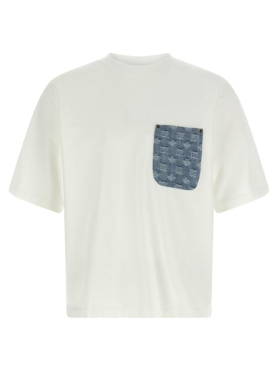 26SS 디스퀘어드2 반팔 티셔츠 S74GD1554D20106 100 White