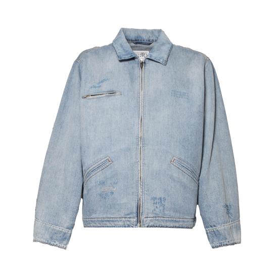 26SS MM6 메종마르지엘라 데님 자켓 SH0AM0082M30055 962 Denim
