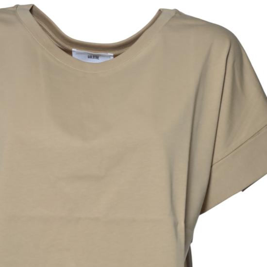 26SS 솔로트레 반팔 티셔츠 M1D0125 DU07S Beige - SOLOTRE