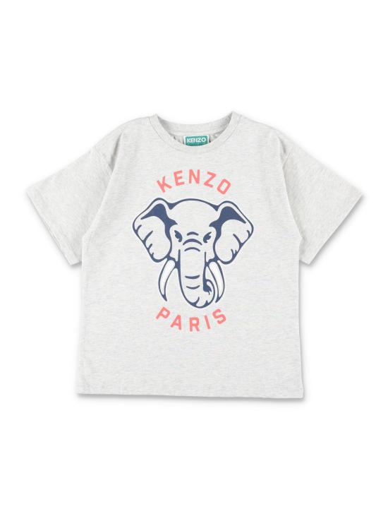 26SS [키즈] 겐조 티셔츠 K61868 A16 Grigio