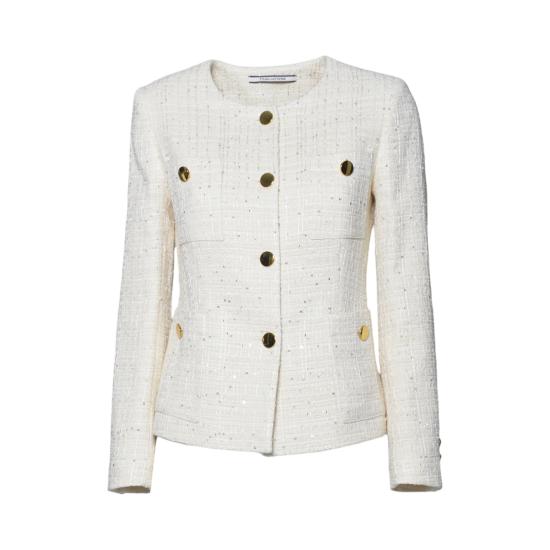 26SS 딸리아토레 수트 자켓 BEVERLY970154U25E124MET156 A1123 Cream