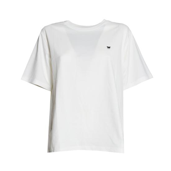 26SS 위켄드막스마라 반팔 티셔츠 2615971031600 001 Bianco