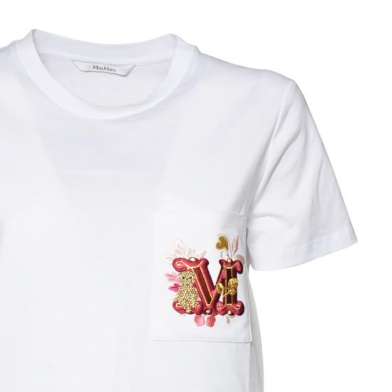 26SS 막스마라 반팔 티셔츠 2511941021600 004 White - MAX MARA