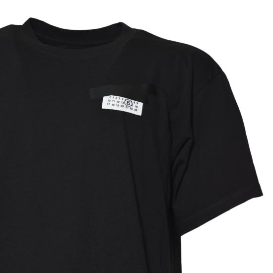26SS MM6 메종마르지엘라 반팔 티셔츠 SH2GC0030M20048 900 Black - MM6 MAISON MARGIELA