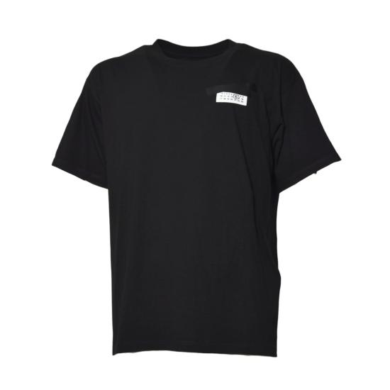 26SS MM6 메종마르지엘라 반팔 티셔츠 SH2GC0030M20048 900 Black