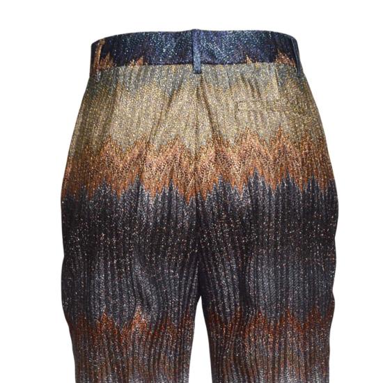 26SS 미소니 스트레이트 팬츠 DS25WI0SBR012K S72LF MultiColour - MISSONI