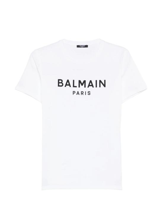 26SS [키즈] 발망 티셔츠 BY8R11Z3672 100NE White