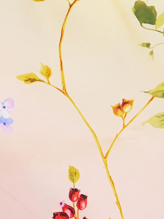 26SS 로베르토 카발리 미디 원피스 WQT132 TYR32D0509 Green fuchsia - ROBERTO CAVALLI