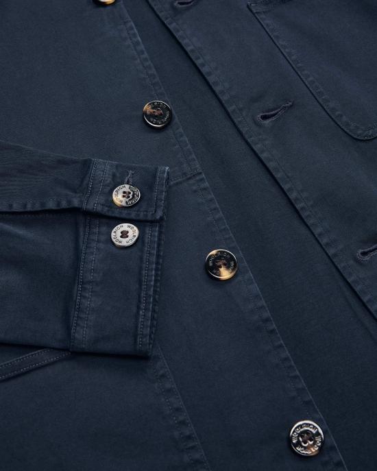 26SS 울리치 긴팔 셔츠 CFWOOS2042MRUT5262 3989 Melton blue - WOOLRICH