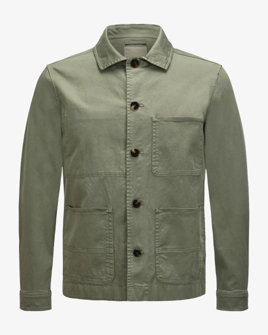 26SS 울리치 긴팔 셔츠 CFWOOS2042MRUT5262 6667 Smokey olive