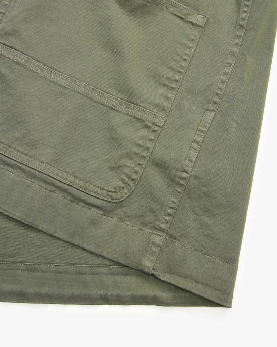 26SS 울리치 긴팔 셔츠 CFWOOS2042MRUT5262 6667 Smokey olive - WOOLRICH