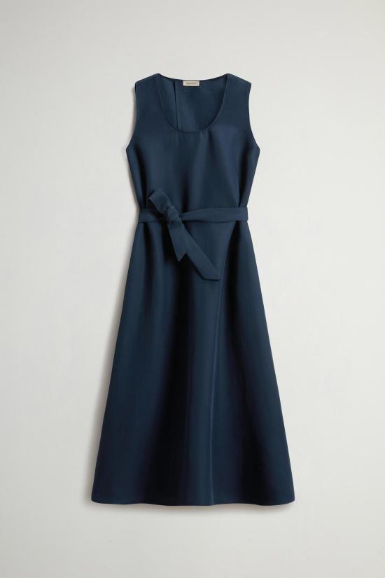 26SS 울리치 미디 원피스 CFWWDR2020FRUT3043 3989 Melton blue