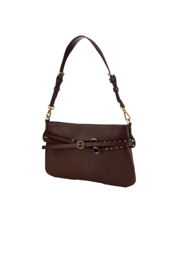 26SS 핑코 숄더백 106177A0QO R49Q BURGUNDY - PINKO