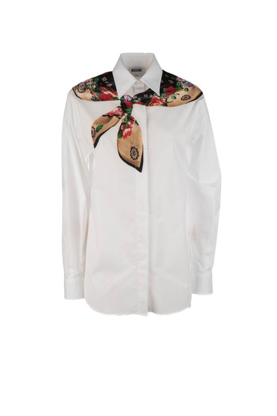 26SS 모스키노 셔츠 02200531 1001 FANTASIA BIANCO