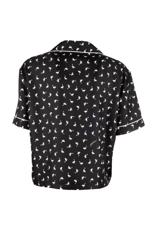 26SS 모스키노 셔츠 02140562 1555 FANTASIA NERO - MOSCHINO