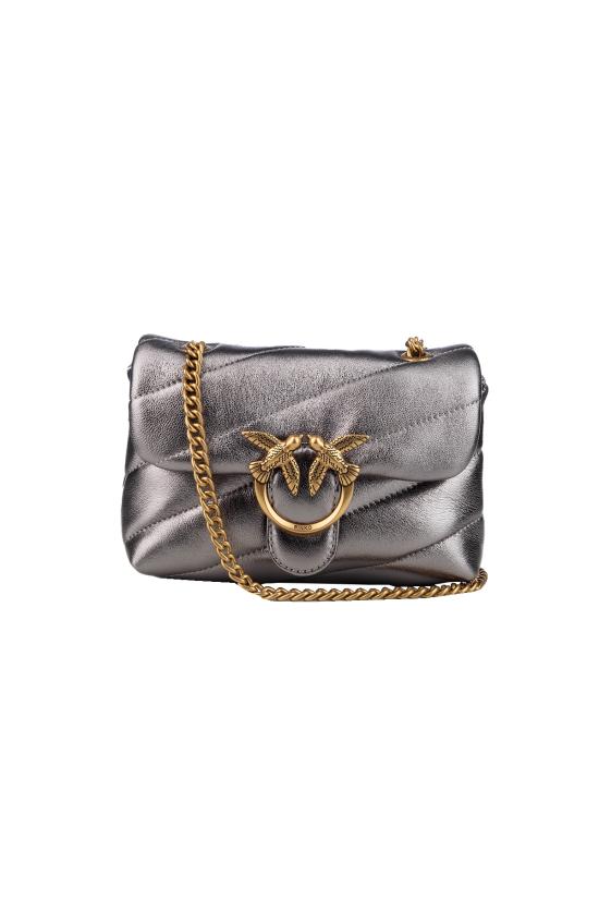 26SS 핑코 숄더백 100040A360 IEHQ ANTRACITE GOLD