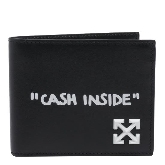 26SS 오프화이트 남성지갑 OMNC098C99LEA001 1001 Black