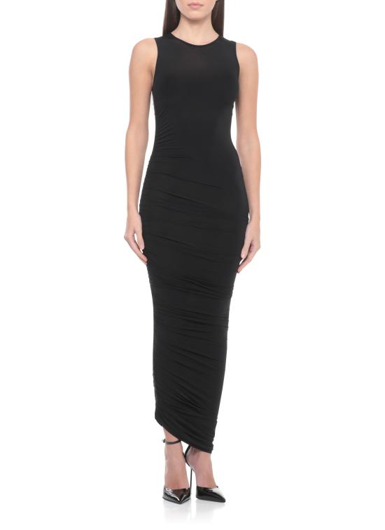 26SS 월포드 미디 원피스 58312 7005 Black - WOLFORD