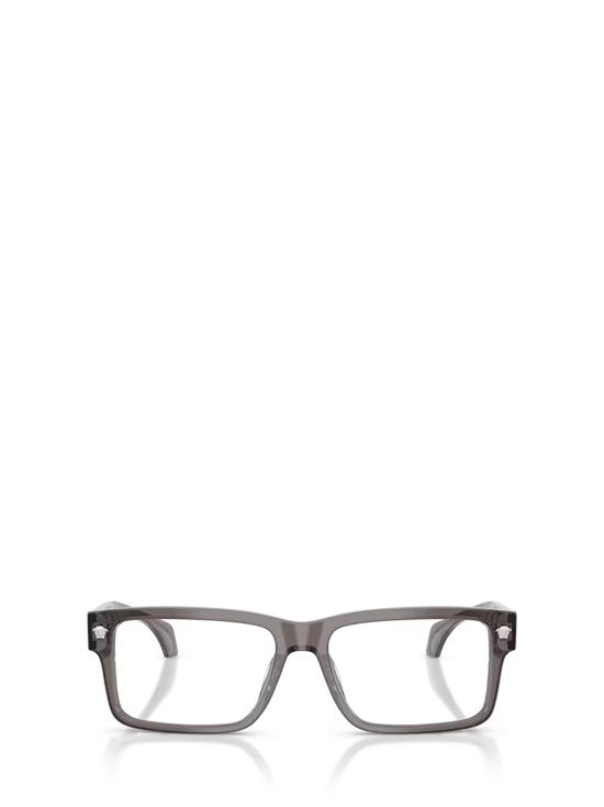 26FW 베르사체 안경 VE3391U 5389 DARK GREY TRANSPARENT