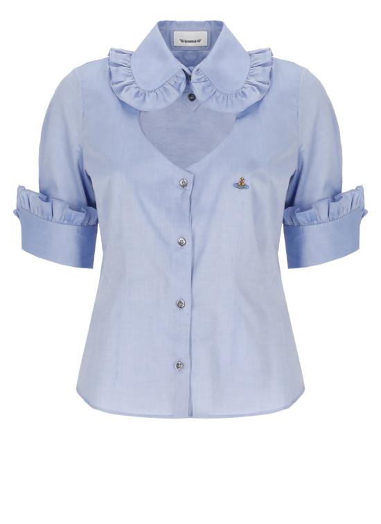 26SS 비비안웨스트우드 셔츠 1501006I W01ESK403 Light Blue