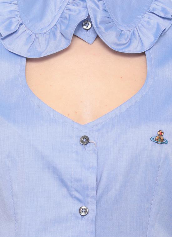 26SS 비비안웨스트우드 셔츠 1501006I W01ESK403 Light Blue - VIVIENNE WESTWOOD